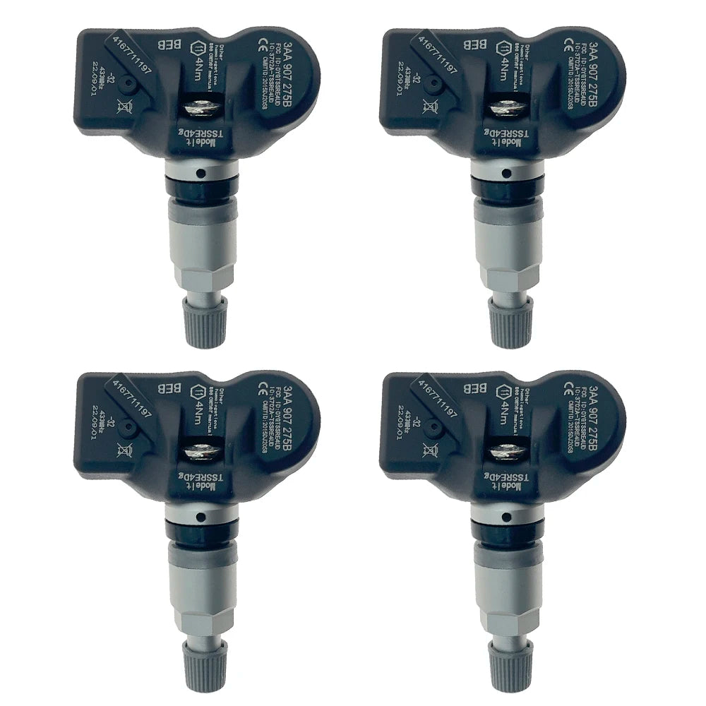 433MHz TPMS Tire Air Tyre Pressure Sensor 2008-2018 for VW PASSAT CC 3AA907275 3AA907275B