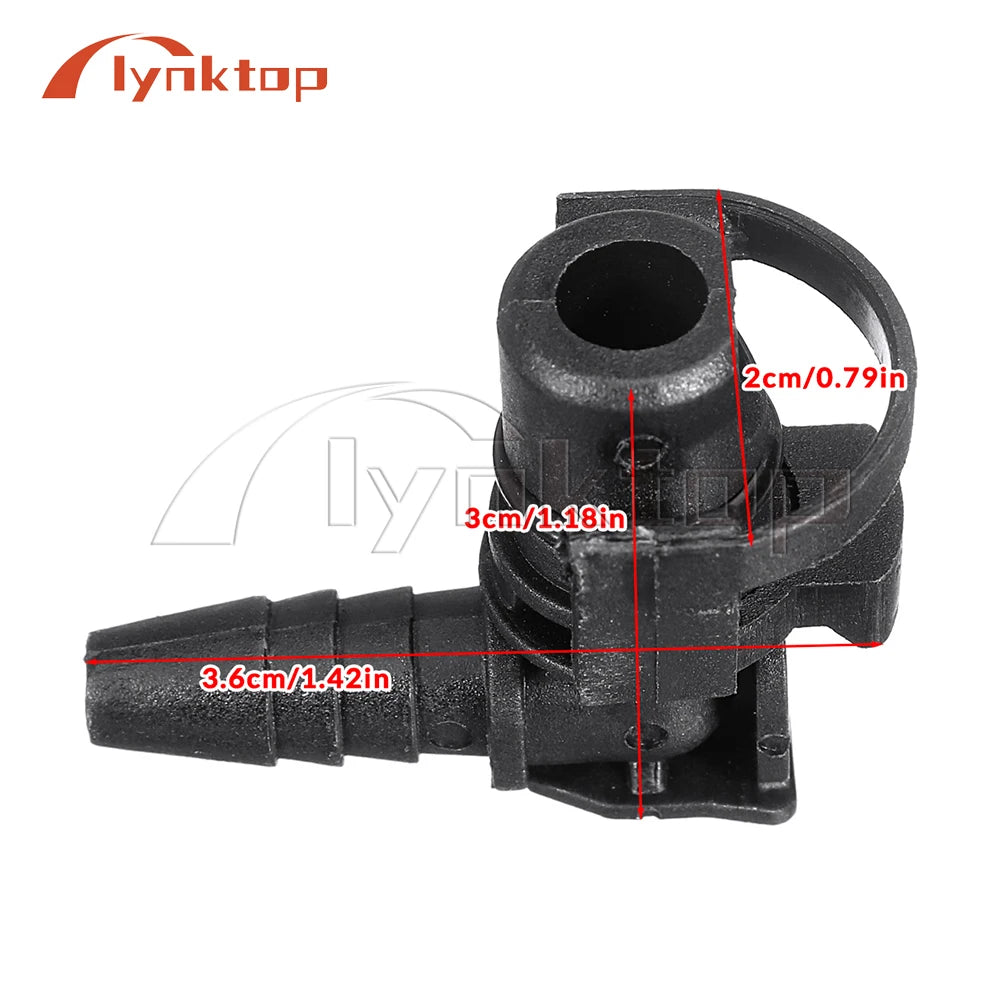 10pcs Water Hose Outlet Connector for GM Buick Encore Chevrolet Trax Sonic Cruze 1.4L 1.8L 2014-2021 55354565