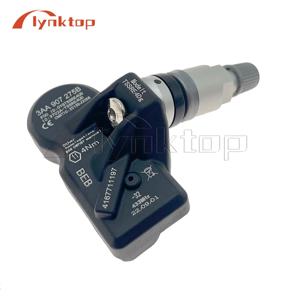 433MHz TPMS Tire Air Tyre Pressure Sensor 2008-2018 for VW PASSAT CC 3AA907275 3AA907275B