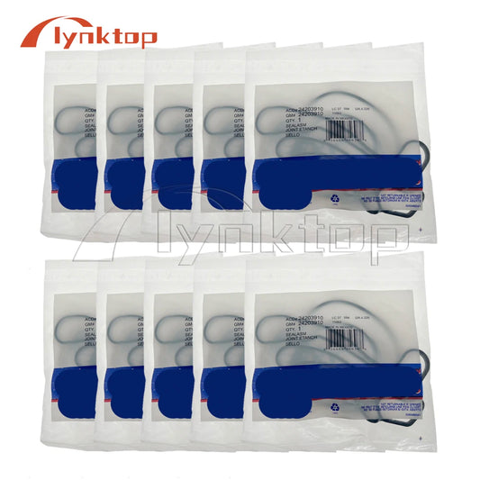 10 Sets Cooling Oil Cooler Repair Seals For Chevrolet Aveo Cruze Sonic Astra 1.6L 1.8L OEM 24203910 24445723 55354072 55354071