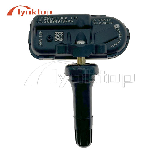 434Mhz TPMS Tire Pressure Monitoring Sensor for Dodge Ram 2013-2020 Jeep Cherokee Ram 1500 68249197AA Tyre Air Sensor